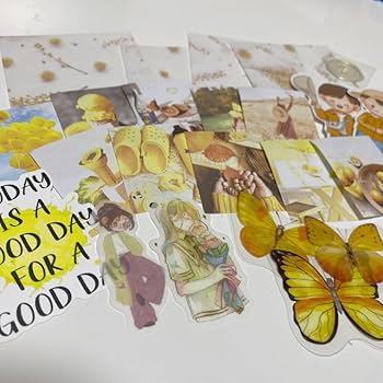 Amazon.co.jp: コラージュ 素材 カラフル おすそ分け 詰め合わせ